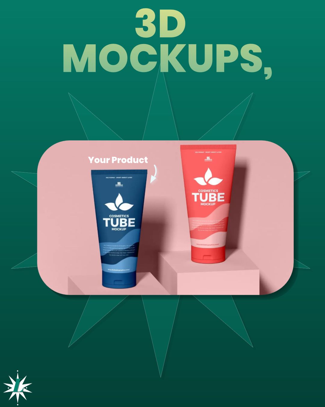 3D Mockups for Amazon & Flipkart example